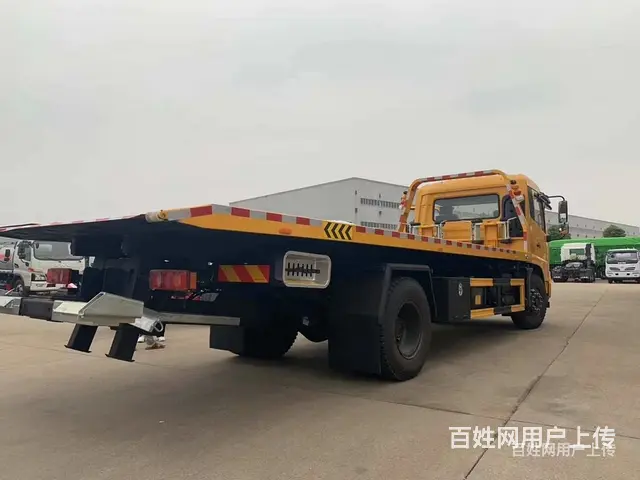 东风多利卡D8D9蓝牌一拖二清障车售后一条龙 - 图片 6