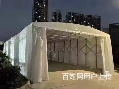 展会物流蓬停车蓬推拉棚活动蓬物流蓬移动帐篷仓库雨棚 - 图片 9
