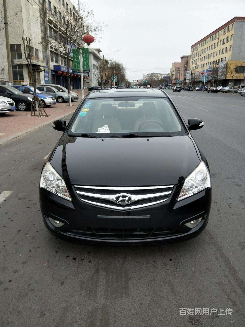 09现代悦动自动挡天窗