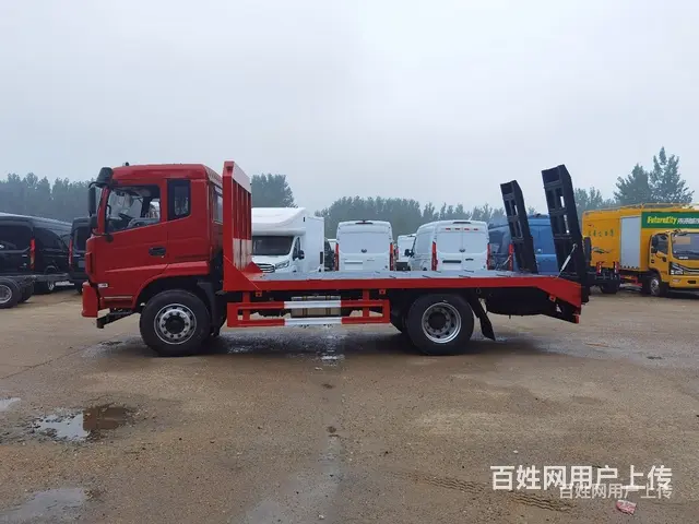 玉柴180马力平板车 平板车挖机运输车 厂家地址 - 图片 7