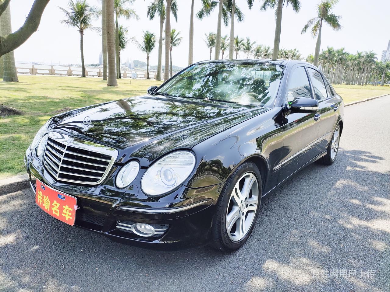 6.68万转07年奔驰e280手自一体豪华版小车
