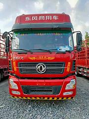 邢台出售9.6米高栏二手天龙载货车 420马力国五