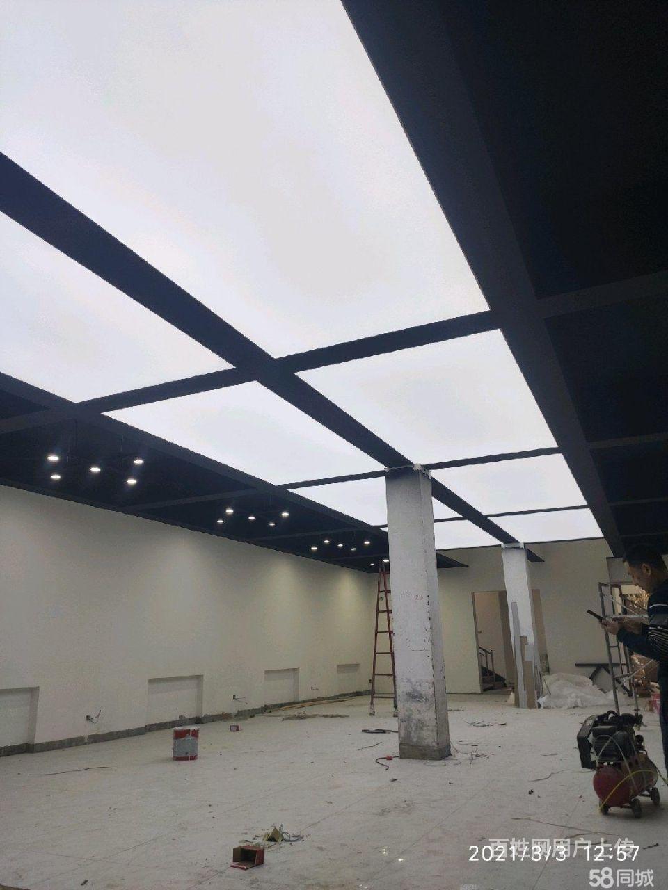 软膜天花厂家承接黄岛 胶州 胶南软膜天花吊顶 广告