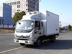 4米2福田奥铃排半冷藏车 后排带卧铺适合拉海鲜老板