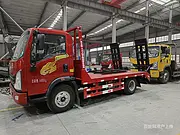 豪曼潍柴160马力蓝牌60挖机拖板运输车 板长4.2米