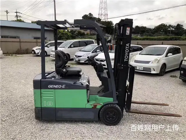转丰田1.5吨电动叉车 狭窄仓库专用电动二手叉车 - 图片 1