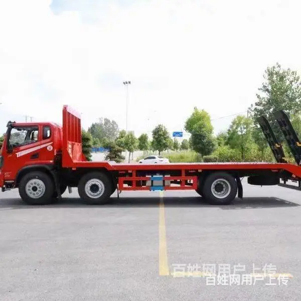 东风小三轴法士特8档平板车 平板拖车 功能多 - 图片 6