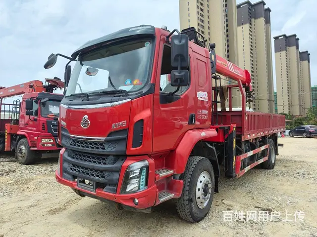 二手三一8吨随车吊 21年个人转让低价出售便宜卖掉 - 图片 1