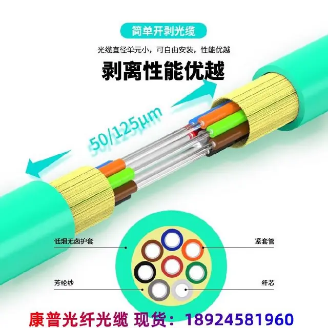 康普光缆郑州总代理4芯，6芯，8芯，12芯室外单模光缆 - 图片 1