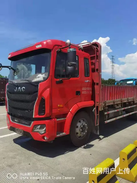 刚到家江淮单桥平板车180马力17年6月 - 图片 2