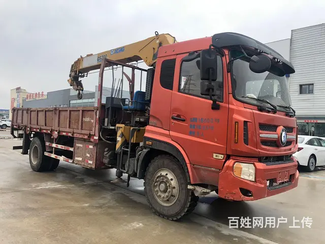二手徐工8吨随车吊 18年个人转让便宜卖可分期 - 图片 1