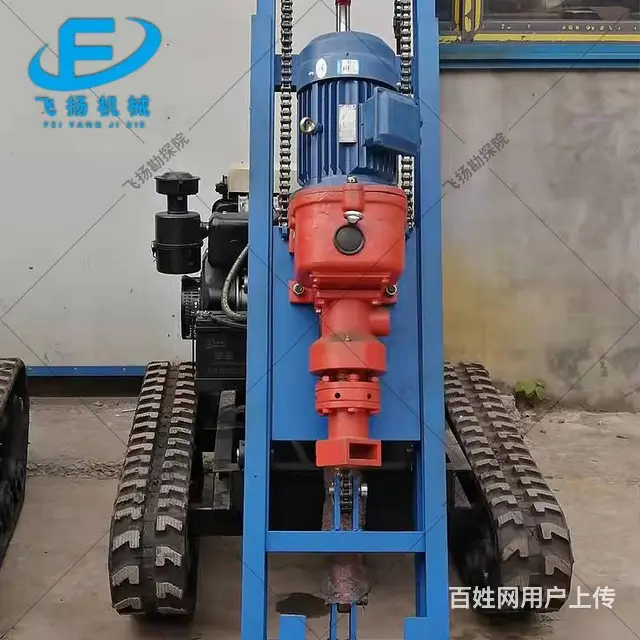 履带式气动注浆加固钻机 路基加固打孔钻孔速度快 - 图片 3