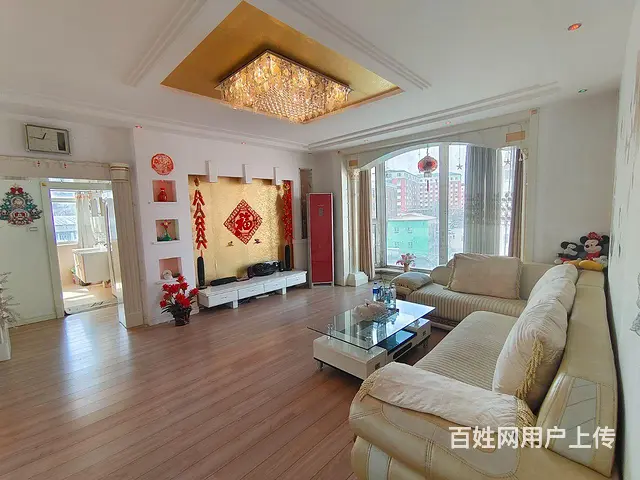 一体一户 落地窗客厅 地热 矿总院 树梁 师范 - 图片 1