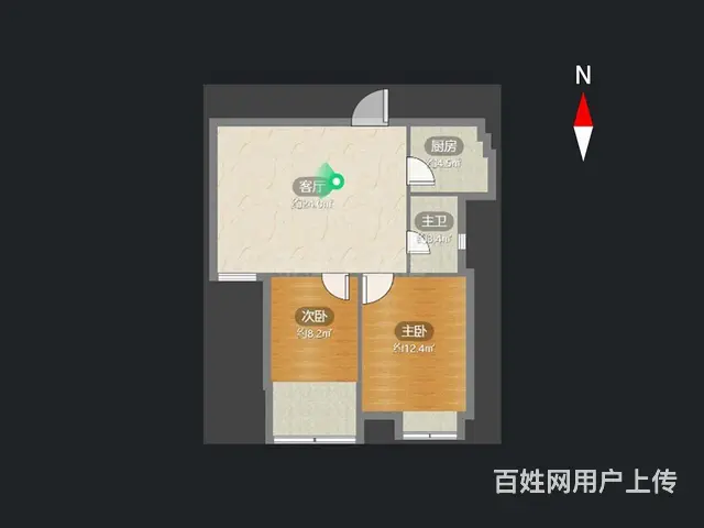 怡康花园（博小北郊雪区空置）稀，缺房源，两室朝南， - 图片 8