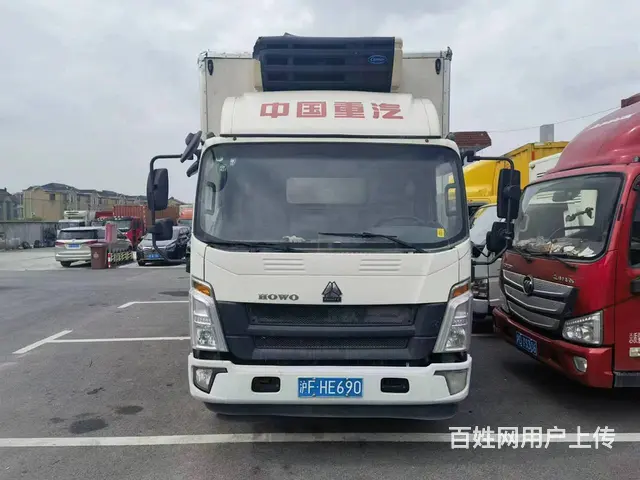 出售20年4月豪沃 冷藏车，全车原版车况 - 图片 1