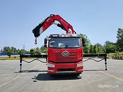 解放J6半挂牵引头35吨折臂随车吊 生产基地