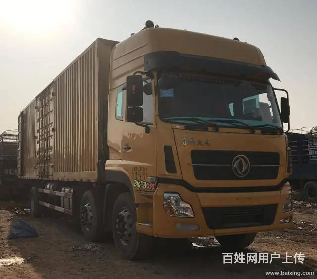 9.6米前四后四，箱式高栏车， 跑快递专用车 - 图片 4