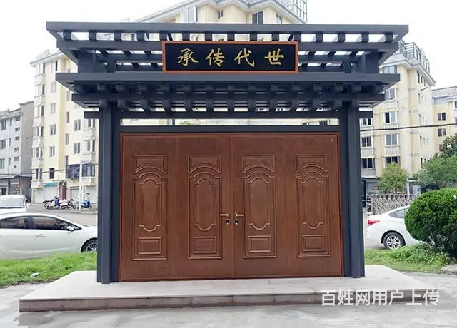 装一樘欧华尊邸铸铝门，点亮家居时尚 - 图片