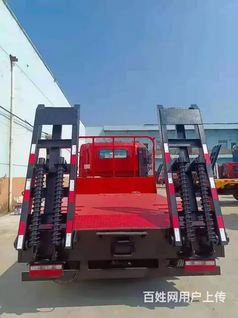 蓝牌黄牌重汽王牌平板车价格 拖小型60-140挖机 - 图片 7