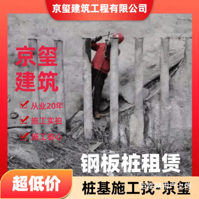 沈阳和平靠谱的钢板桩租赁公司施工团队 - 图片 1