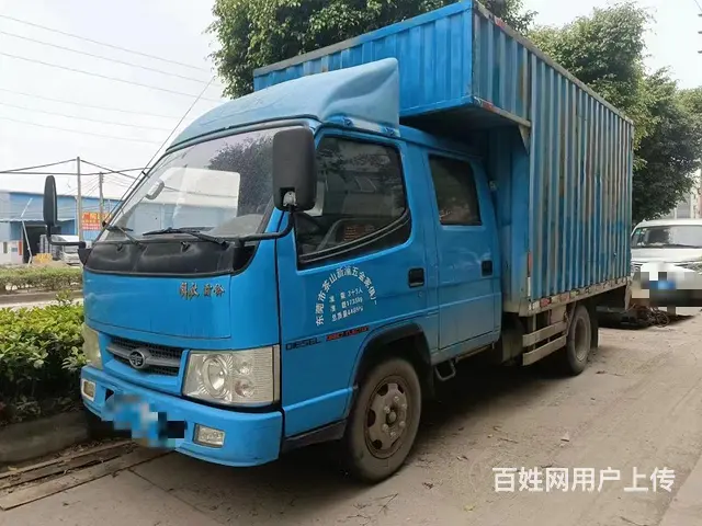 2014年8月上牌，一手4.2米蓝牌双排货车。 - 图片 2