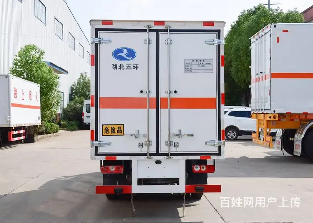 3.3米跃进蓝牌液化石油气钢瓶专用厢式车厂家包上户 - 图片 6