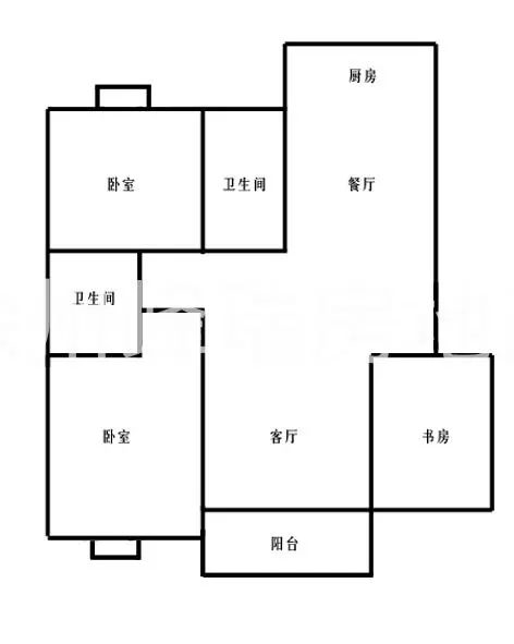 康馨园 精装短住大三室双卫 飞机户型南北通透 送朝阳储藏室！ - 图片 11