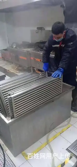 昆山玉山镇饭店厨房油烟机清洗 厨房油烟管道清洗安装 - 图片 2