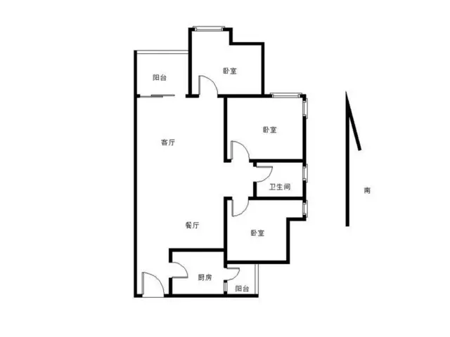 鸿泰80 壮华学校旁电梯三房出租家私电齐全拎包入住 - 图片 8