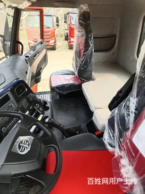 解放悍V前四后六拖板车价格 拖20钩机不超重拖车 - 图片 12