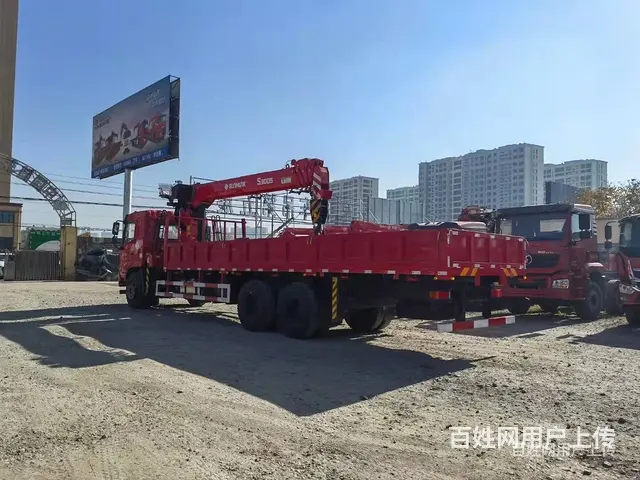 爆款东风后八轮经典车型8.5米货箱随车吊 一车多用更赚钱 - 图片 8